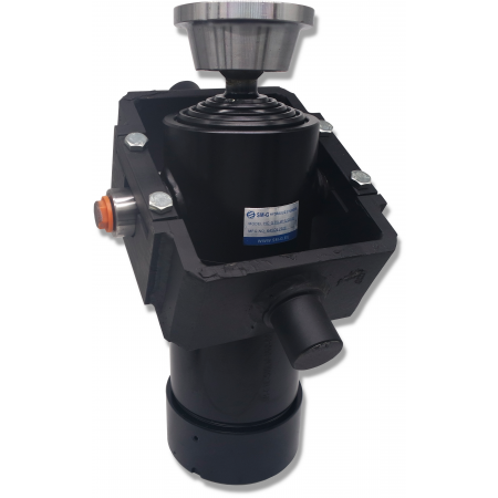 SIŁOWNIK HYDRAULICZNY WYWROTU 1200 mm 10T NA 3 STRONY + KOŁYSKA PRZYCZEPY